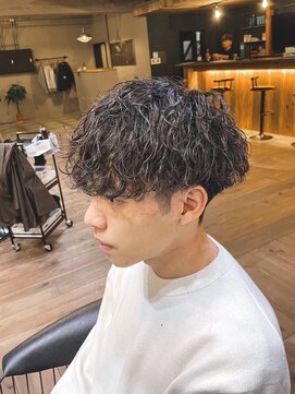 シリー 南風原店(SILLY) 沖縄メンズ波巻きスパイラルパーマ