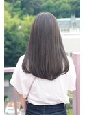 #ハイライト #オリーブ #グレージュ #カーキ #くすみ #内巻き