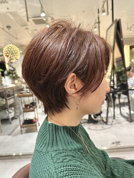 ラボー ノースプラザ店(LA'BO) 【LA'BO三浦】ブリーチなしwカラー×ショート