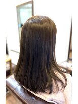ヘアー グリーン(hair green) サラツヤミディアム30代40代