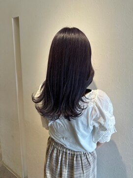 エヌアンドエー 春日部東口店(hair shop N&A) 艶髪ロング×ナチュラルカール ハイライト/アッシュ#1