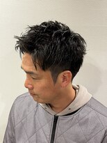 銀座マツナガ 神田店&nbsp;30代40代ビジネスオシャレツーブロック刈り上げアップバング