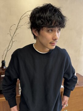 セン(sen) スパイラルミックスパーマ