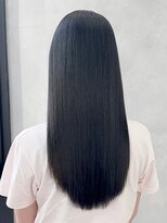 アルバム 池袋(ALBUM)&nbsp;ブルーグレージュアッシュブラック美髪_ba484013