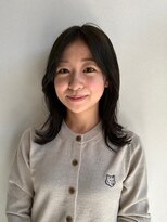 ヘアサロン セロ(Hair Salon SERO)&nbsp;黒髪セミロング/くびれセミロング