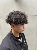波巻きプードルパーマ