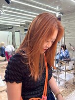 ヲタク(wotaku.) 夏カラーオレンジカラーダブルカラー暖色カラーハイトーンカラー