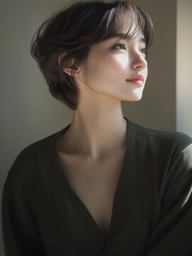 アルトリスト(Altruist Aging×HAIR&SPA) ☆イメチェンピンクベージュアンブレラカラー前髪クールショート