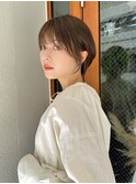 エモージュシースルーバングイメチェン愛されショート