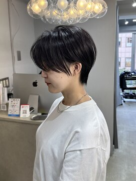 エトラ 渋谷店(etora) after→Before※右スワイプ小顔ヘア◎大人くびれショートカット