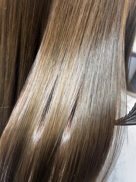 ガーデンエス 府中店(GARDENes) 【髪質改善カラー】【オリーブベージュ】