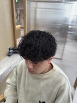 ジーナ サンシャイン通り池袋(Zina)&nbsp;波巻きパーマ【Zina 大須賀】