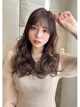 ロンドアリシア 金山(Lond Alexia) イヤリングカラー 縮毛矯正 韓国風 ダブルカラー 髪質改善5302