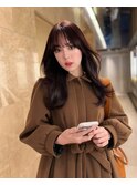 イメチェン美髪外ハネボブホワイトブロンド