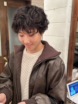 ラレイ(Lalei) 【白岩】マッシュショート/ショートパーマ/マッシュパーマ
