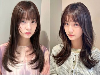 トリッカ シブヤ(TRICCA SHIBUYA)の写真/ミディアムでもロングでも◎カワイイを知っているtriccaの顔まわりカットで、自分らしさ×理想が手に入る♪