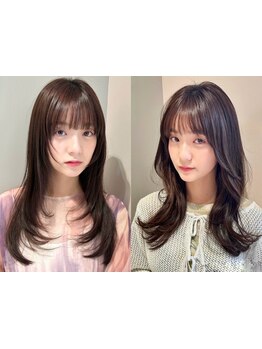 ミディアムでもロングでも◎カワイイを知っているtriccaの顔まわりカットで、自分らしさ×理想が手に入る♪