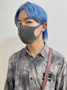 アイヴィー 池袋(IVY) 池袋メンズウルフブリーチ◎[池袋メンズ美容室］