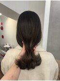 マットグレー　レイヤーカット