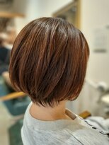 ヘアーズ ロッソ(hair's ROSSO)&nbsp;ショートボブ→[30代40代50代60代]