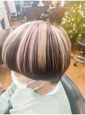 マッシュルーム系ショート