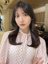 グランド(GRAND)&nbsp;セミロング30代40代ストレートレイヤー前髪なし前髪あり表参道