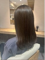 ブルーム ヘア デザイン ドゥーエ(bloom hair design due)&nbsp;オリーブグレージュ ｢塚口×髪質改善トリートメント｣