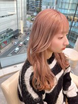 エアー 福岡(AIR)&nbsp;透明感たっぷりのハイトーンピンクカラー