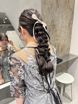 ソル 栄矢場町(SOL) お呼ばれヘア　/ヘアアレンジ