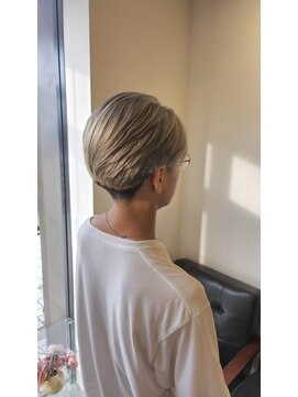 men'sマッシュブロンドシルバーby Keigo Toyoshima 