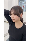 小顔・似合わせカット前髪顔まわりカット