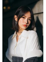 ロッソ ヘアアンドスパ 谷塚店(Rosso Hair&SPA)&nbsp;前髪顔まわりカット／外はねボブ／ショートボブ