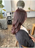 《女性らしさが出せるチェリーレッド》江幡彩音