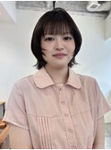 大阪梅田/顔周り/イメチェン/ショート/ボブ/レイヤーカット/20代