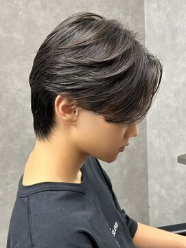 エルマーク 川崎(L-MARK) シャドウパーマ/波巻きパーマ/メンズ/センターパート/眉毛