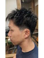 チップヘアー(Tiphair)&nbsp;ツーブロック”風”メンズショート