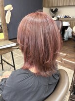 バセット バイ アルター 鎌取店(basset by aL-ter)&nbsp;ハッシュカット/グレージュ/デザインカラー／鎌取