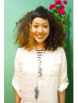 まえがみ美容室&nbsp;きゃおるんパーマ