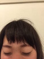 カタチヘアー(HAIR) 。。。前髪かわいい。。。ロングのカタチ。。。