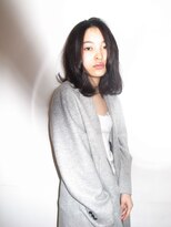 ピープル(people) 〔people〕外国人風ナチュラルウエーブ×暗髪ロブ