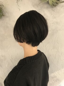 ヘアスタジオニコ(hair studio nico...) 前髪長めハンサムショート