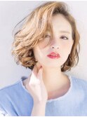 【Lond leglise】前髪長めの大人レイヤーボブ