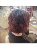 ミディアムエアリーパーマ