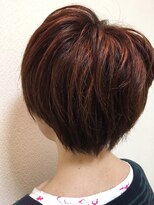 クール ヘアリズム 上田店(COOL Hair rhythm)&nbsp;ピンクショートヘア