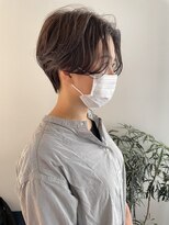 トレス(TRESS)&nbsp;センターパートショート　スウィングショート　毛流れショート