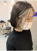 【cuzKLUB】タイトボブ×インナーカラー＊池袋