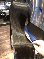 ピズムヘアー(Pizm hair) 縮毛矯正+METEOカラー