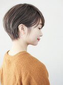 イメチェンするなら　Glanz  ショートヘア 大和八木　八木　高田