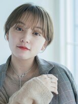 ガーデン タチカワ(garden tachikawa)&nbsp;束感ショート×シルキーベージュ