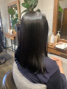 ヘアードレスビュー(hair dress V.I.E.W) 感動の手触り！！酸性ストレート